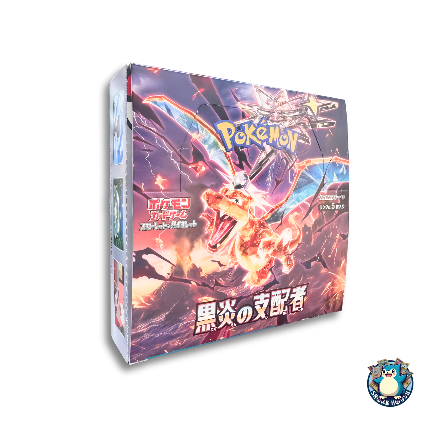 Pokémon Ruler Of The Black Flame Japanese Box - Unsealed