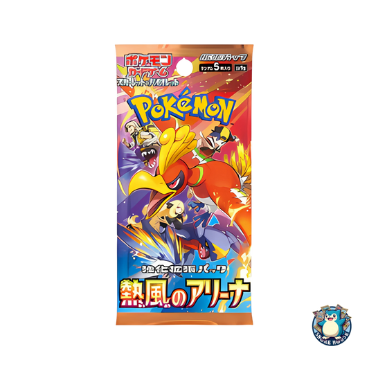 Pokémon Heatwave Arena Japanese Pack - Sealed