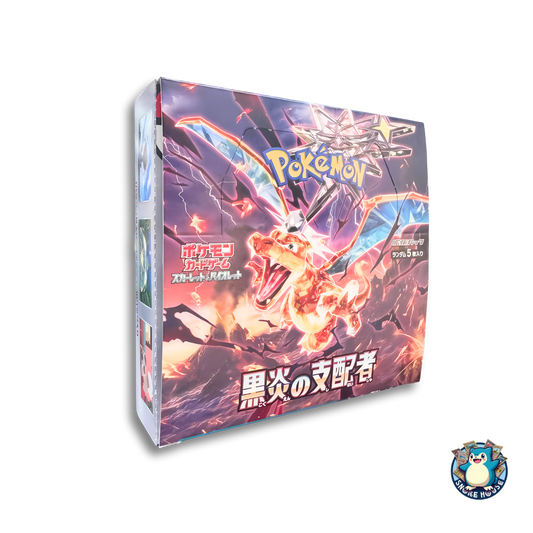 Pokémon Ruler Of The Black Flame Japanese Box - Unsealed